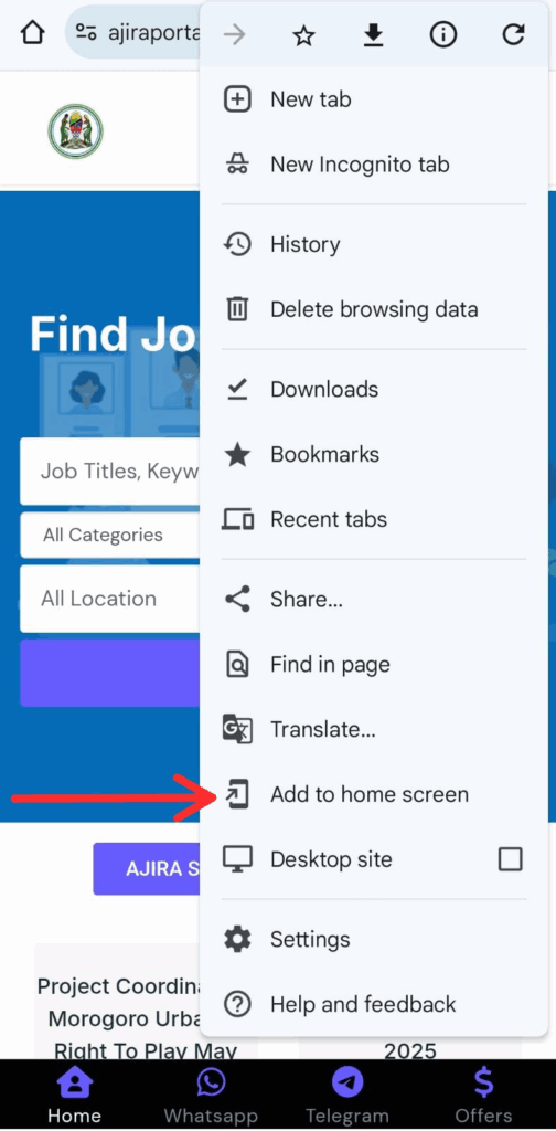 Kazi Portal App